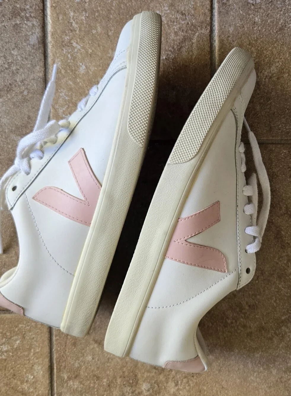 VEJA Sneaker white/petale Size 7 Women’s Shoes